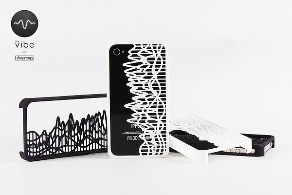 3D print for custom iPhone case from Shapeways