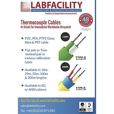 Flat Pair & Twin Twisted Pair Thermocouple Cables