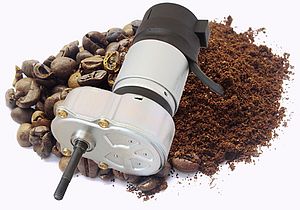 Innovative Gear Motors Help to Make Fresh Coffee
