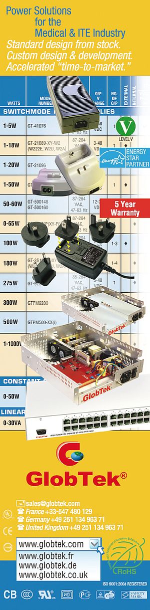 Power solutions for the medical and ITE industry