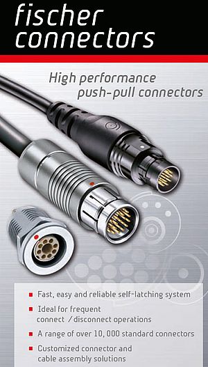 High performance push-pull connectors
