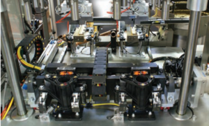 Servo-controlled insertion machine speeds production of assemblies