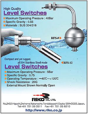 Level switches, RFS-9 and RFS-12