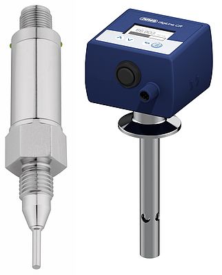 JUMO uses the two products dTRANS T1000 and digiLine CR H SL in its complete hydrogen filling station solution. Picture: JUMO