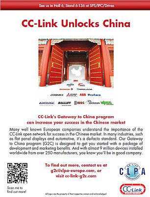 CC-Link unlocks China