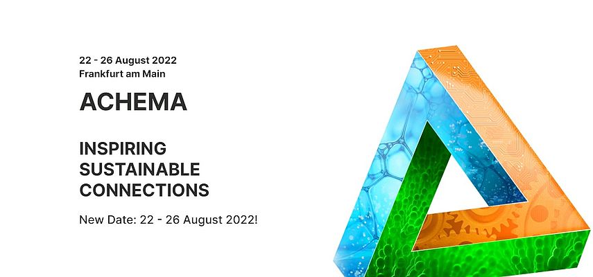ACHEMA 2022, dal 22 al 26 agosto a Francoforte