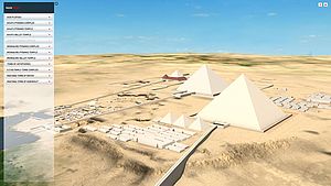 La necropoli di Giza rinasce con la 3DExperience
