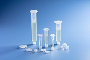 Componenti biocompatibili per dosatura fluidi