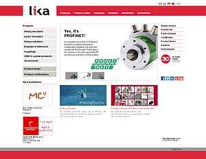 La nuove versione del sito web Lika Electronic è online