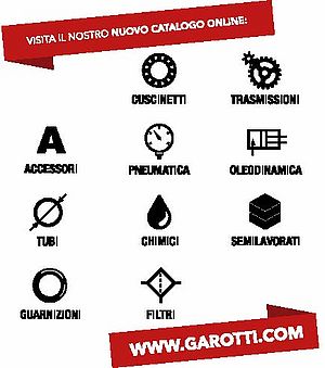 La R. Garotti & Figlio annuncia la pubblicazione del nuovo catalogo online