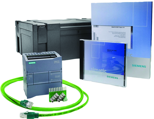 Siemens offre diversi kit di avviamento, che consentono ai tecnici di effettuare una rapida valutazione dei sistemi PLC per la propria applicazione di riferimento