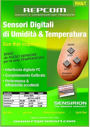 Sensori digitali di umidità e temperatura