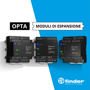 Finder presenta i moduli di espansione OPTA a SPS Italia