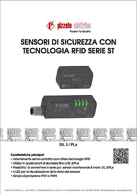 Sensori di sicurezza con tecnologia RFID