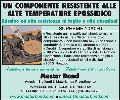 Componente resistente alle alte temperature