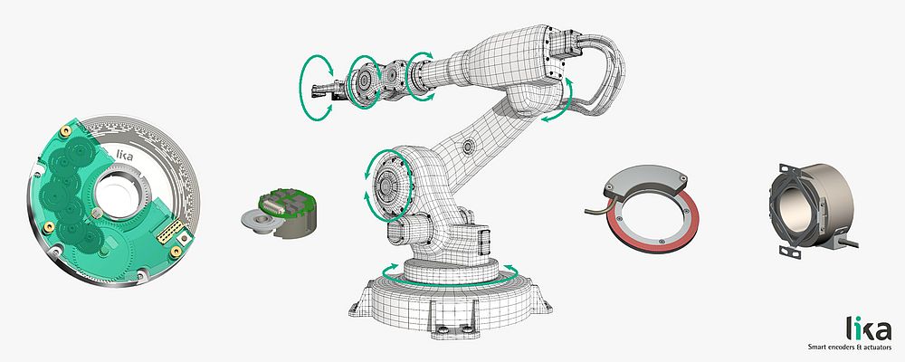 Encoder per robot industriali