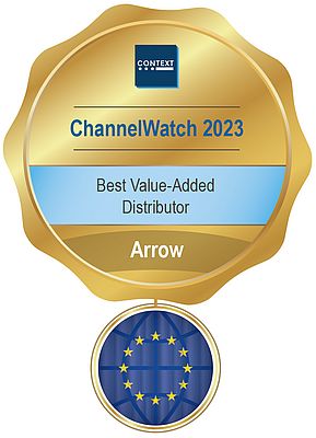 Best Value-Added Distributor for Europe per Arrow Electronics