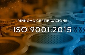 Certificazione ISO 9001:2015 per Fai Filtri