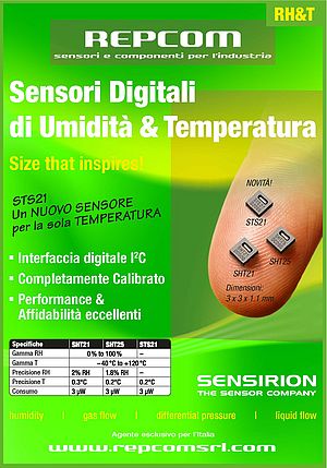 Sensori digitali di umidità e temperatura
