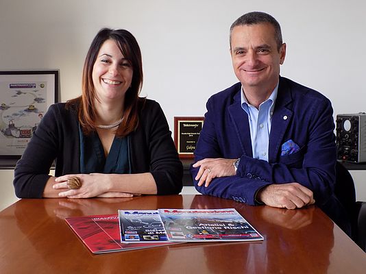 Elisa Camossi e Rosario Cirrelli, rispettivamente Marketing Assistant e Account&Marketing Manager di Giakova