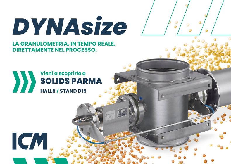 Soluzione di misura granulometrica