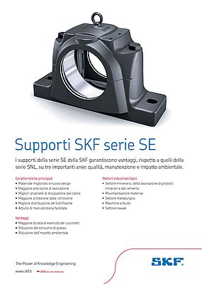 Supporti SKF serie SE
