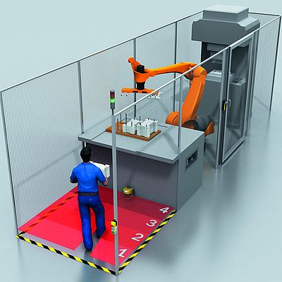 Soluzioni di sicurezza per la collaborazione uomo-robot