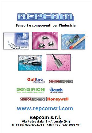 Sensori e componenti per l'industria