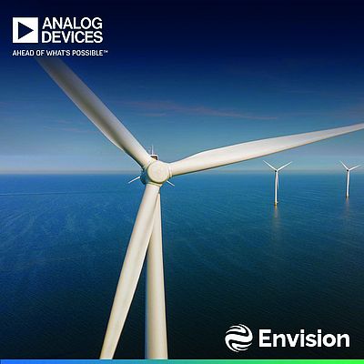 La tecnologia dei sensori MEMS di Analog Devices sulle turbine eoliche smart di ultima generazione