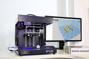 Stampante 3D Makerfactory Starter-Kit RF100 V2