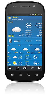 Sensirion fornisce sensori per l’applicazione Android WeatherPro