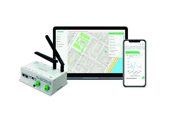 La soluzione di Siemens offre un accesso online intuitivo tramite desktop o smartphone.