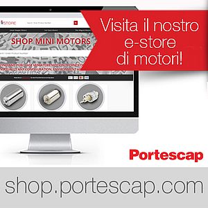 Il negozio online di mini motori Portescap è aperto!