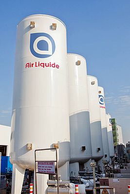 Air Liquide ha firmato contratti con aziende chimiche italiane e francesi per la forniture di azoto liquido