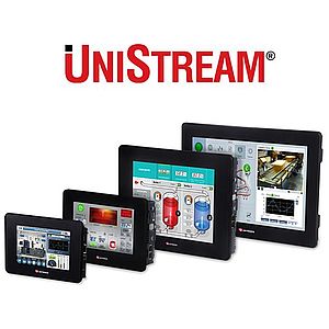 Unistream®, la pluripremiata serie di controller programmabili con HMI integrato di Unitronics