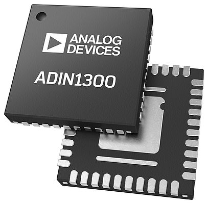 L’ADIN1300 di Analog Devices è un transceiver Ethernet low-power a porta singola, dalle eccellenti prestazioni in potenza e latenza