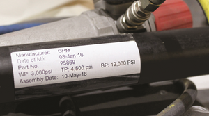 Sistema di etichettatura stampabile conforme agli standard di sicurezzza