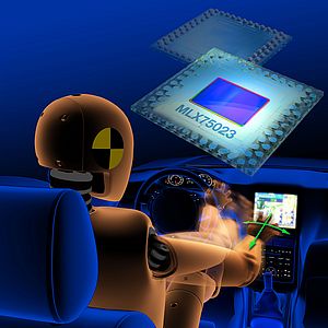 Sensore MLX75023 per l’infotainment dell’autoveicolo con visione 3D
