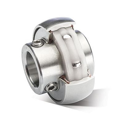 Settore agroalimentare, cuscinetto-inserto con Lubsolid