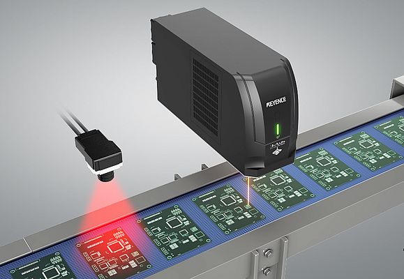 Marcatore laser UV con controllo a 3 assi