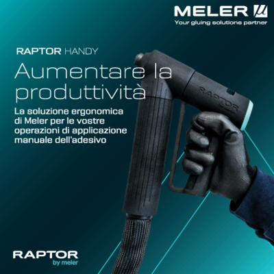 Raptor Handy: applicatore di adesivi ergonomico