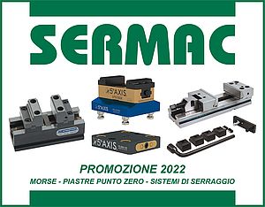 Nuova promozione Sermac per i sistemi di serraggio pezzo