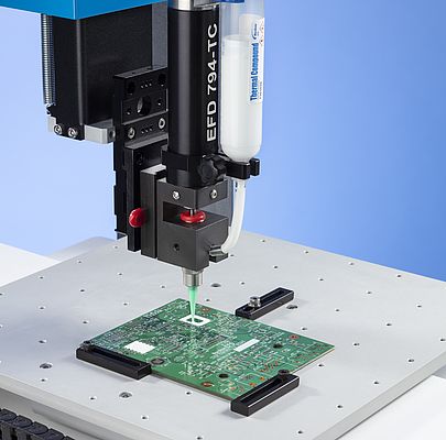 Miglioramento dell'erogazione della pasta termica per applicazioni automobilistiche ed elettroniche