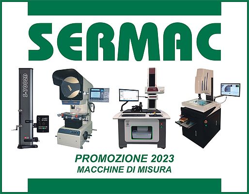 Da SERMAC la nuova promozione 2023 per le Macchine di Misura