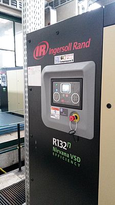 Il compressore R132n con trasmissione a velocità variabile installato da Ingersoll Rand presso Tekfor Italia
