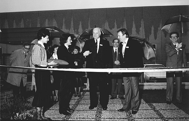 1986 - Cerimonia di inaugurazione della sede di Cernusco s/N