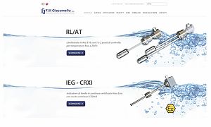 È online il nuovo sito internet della F.lli Giacomello