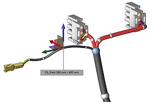 Software 3D/2D per l'ingegneria di cablaggio