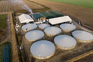 Recupero e Upgrading di biogas in grandi aziende agricole