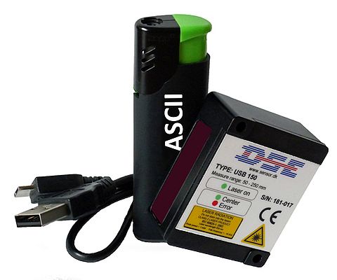 USB 150 di Sensormatic ha una risoluzione di 0,01-0,03 mm